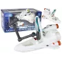 LEAN TOYS Space Mission Cosmos 4 Elemente Spielset – Rakete, Astronaut, Rover & Flagge (4 Teile, ab 3 Jahren)