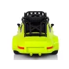 LEAN TOYS Sportwagen 1:18 Grün Ersatzrad Pilot