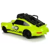 LEAN TOYS Sportwagen 1:18 Grün Ersatzrad Pilot