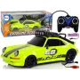 LEAN TOYS Sportwagen 1:18 Grün Ersatzrad Pilot