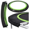 LEAN TOYS Federabdeckung für 12ft Trampolin LEAN SPORT PRO – UV-beständiges PVC, Blau