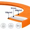 LEAN TOYS Federabdeckung für Trampolin 12ft LEAN SPORT BEST
