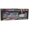 LEAN TOYS SYMA S107G RC-Helikopter mit Fernbedienung und wiederaufladbarem Akku - Blau