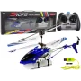 LEAN TOYS SYMA S107G RC-Helikopter mit Fernbedienung und wiederaufladbarem Akku - Blau