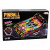 LEAN TOYS Tisch-Flipperautomat - Elektronisches Flipperspiel mit LED-Punktanzeige, Sounds & blinkenden Lichtern - Mehrfarbig, 1 Spieler, ab 6 Jahren