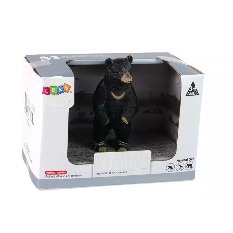 LEAN TOYS Teddybär-Tierfiguren-Set