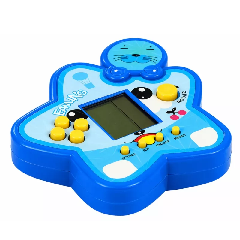 LEAN TOYS Tetris Star Electronic Game - Blue
