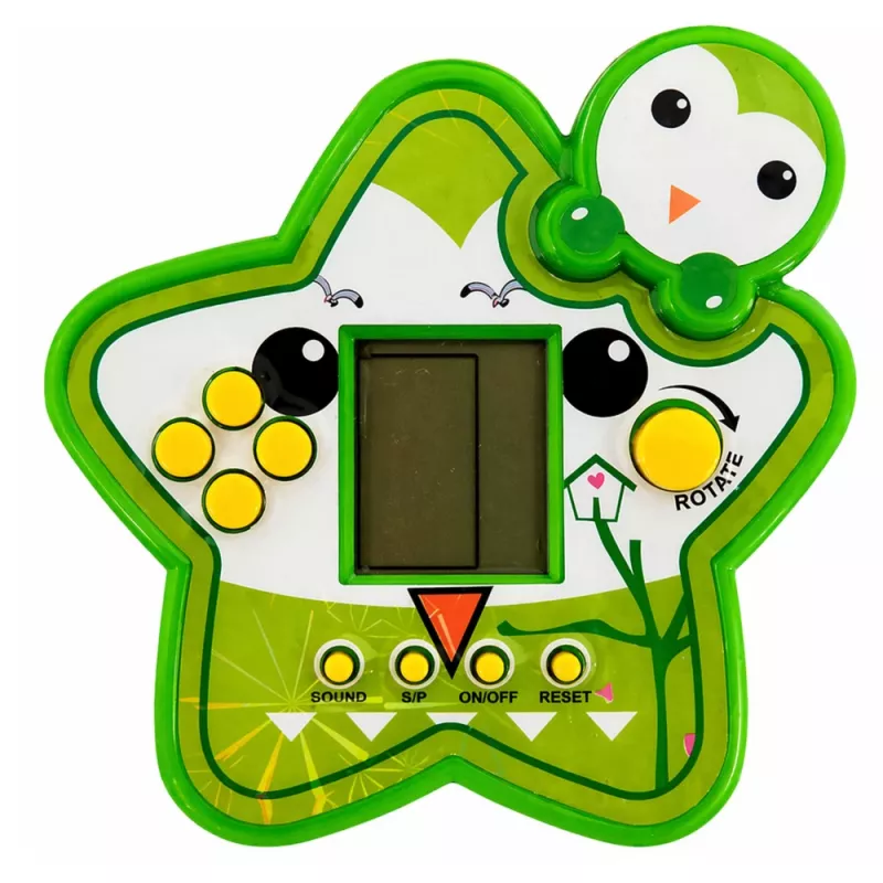 LEAN TOYS Tetris Star Electronic Game - Grün