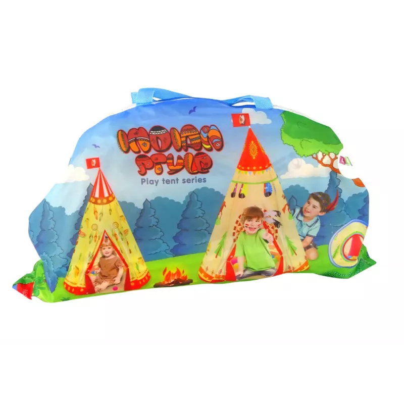 LEAN TOYS Tipi-Zelt für den Garten für Kinder