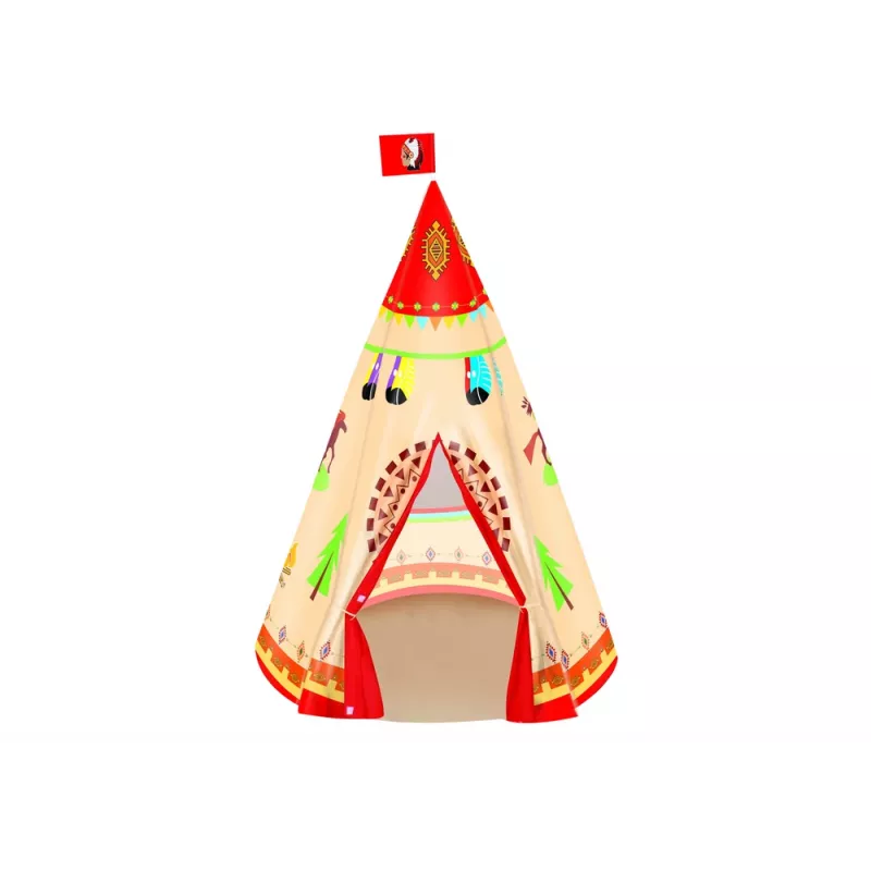 LEAN TOYS Tipi-Zelt für den Garten für Kinder