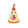 LEAN TOYS Tipi-Zelt für den Garten für Kinder