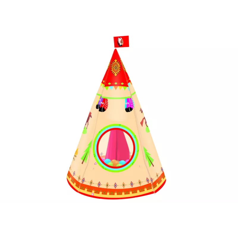 LEAN TOYS Tipi-Zelt für den Garten für Kinder