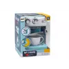 LEAN TOYS Spielzeug-Kaffeemaschine Haushaltsgeräte Wasser Dampf Türkis