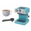 LEAN TOYS Spielzeug-Kaffeemaschine Haushaltsgeräte Wasser Dampf Türkis