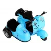 LEAN TOYS Spielzeug-Motorrad 3 Farben Fahren Lichter Spiel 1:14