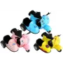 LEAN TOYS Spielzeug-Motorrad 3 Farben Fahren Lichter Spiel 1:14