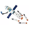 LEAN TOYS Spielzeug-Weltraummission Raketen-Astronauten-Abschussrampe 15 Elemente