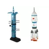 LEAN TOYS Spielzeug-Weltraummission Raketen-Astronauten-Abschussrampe 15 Elemente