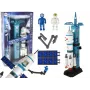 LEAN TOYS Spielzeug-Weltraummission Raketen-Astronauten-Abschussrampe 15 Elemente