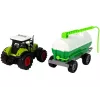 LEAN TOYS Traktor für Kinder mit Anhänger Tankwagen Bauernhof