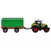 LEAN TOYS Traktor mit Anhänger Bauernhofauto