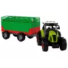LEAN TOYS Traktor mit Anhänger Bauernhofauto