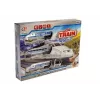 LEAN TOYS Zug-Akku mit Licht und Sound