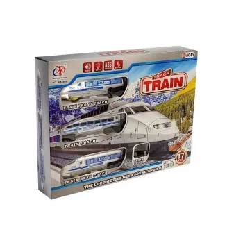 LEAN TOYS Zug-Akku mit Licht und Sound