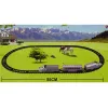 LEAN TOYS Zug-Akku mit Licht und Sound