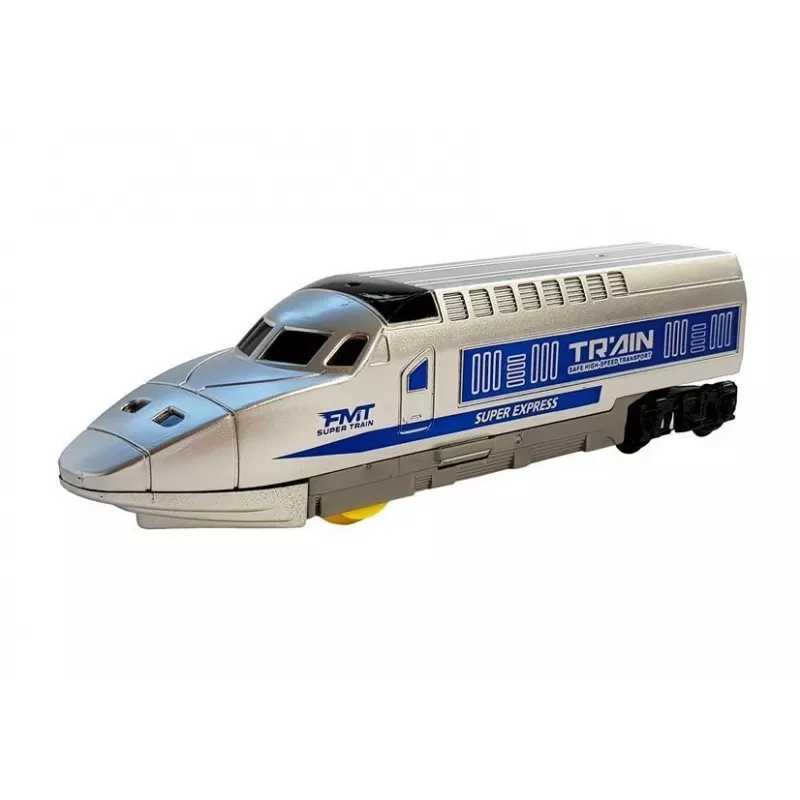 LEAN TOYS Zug-Akku mit Licht und Sound