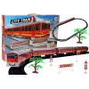 LEAN TOYS Train Track Batteries 33 Pieces