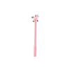 LEAN TOYS Unicorn Kugelschreiber Schwarze Kappe Nachfüllung Mix Weiß Pink 0,5mm