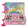 LEAN TOYS Einhorn rosa Rollkoffer Beauty-Set