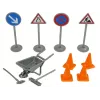 LEAN TOYS Fahrzeug Straßenauto Kipper Antrieb Reibungsantrieb Straßenzubehör Sound