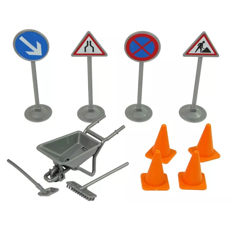 LEAN TOYS Fahrzeug Straßenauto Kipper Antrieb Reibungsantrieb Straßenzubehör Sound