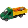 LEAN TOYS Fahrzeug Straßenauto Kipper Antrieb Reibungsantrieb Straßenzubehör Sound