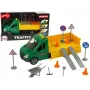 LEAN TOYS Fahrzeug Straßenauto Kipper Antrieb Reibungsantrieb Straßenzubehör Sound