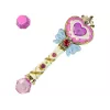 LEAN TOYS Seifenblasenstab mit Lichtern und Geräuschen Pink