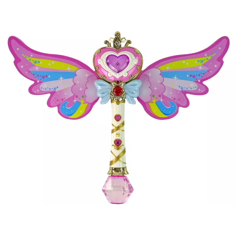 LEAN TOYS Seifenblasenstab mit Lichtern und Geräuschen Pink