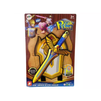 LEAN TOYS Warrior Schwert & Schild Set aus EVA-Schaum