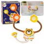 LEAN TOYS Wasserbadspielzeug Teddybär Astronaut Dusche mit Wasserzirkulation Saugnäpfen