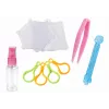 LEAN TOYS Water Beads Set DIY Magic Beads 8 Colors Means of Transportation
