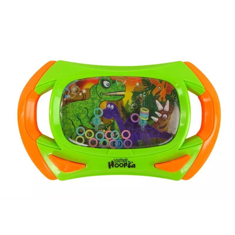 LEAN TOYS Wasser-Dinosaurier-Arcade-Spielkonsole Grün