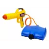 LEAN TOYS Wasserpistole mit 1080 ml Tank Gelb-Blau