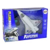 LEAN TOYS Weißer ferngesteuerter F-16 Kampfjet (2,4 GHz, RTF)
