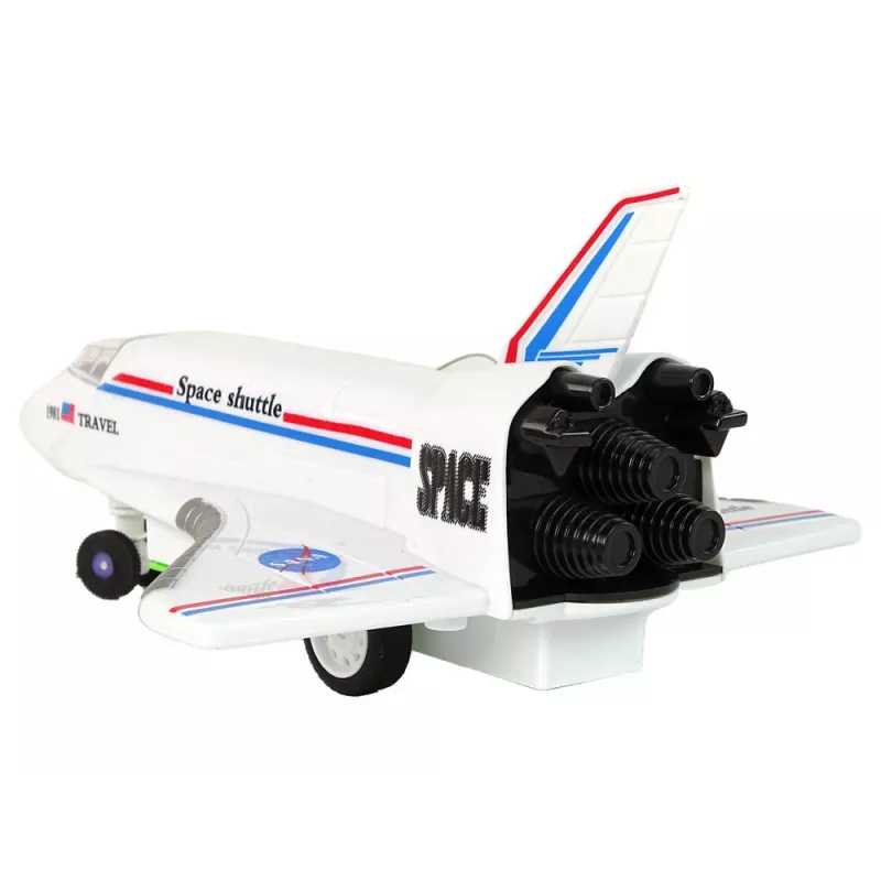 LEAN TOYS Weißer ferngesteuerter F-16 Kampfjet (2,4 GHz, RTF)