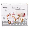 LEAN TOYS Holz Schönheitsset Make-up Kosmetiktasche Zubehör 16 Stk.