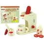 LEAN TOYS Holz-Kaffeemaschinen-Zubehör Küche Kinder