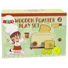LEAN TOYS Holz-Toaster-Zubehör Frühstücksküche Kinder