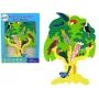 LEAN TOYS Wooden Tree Birds Parrots DIY Wooden Puzzle Blocks